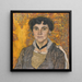Portrait d'une dame - Alexander Yakovlevich Golovin — teoksen seinäesittely