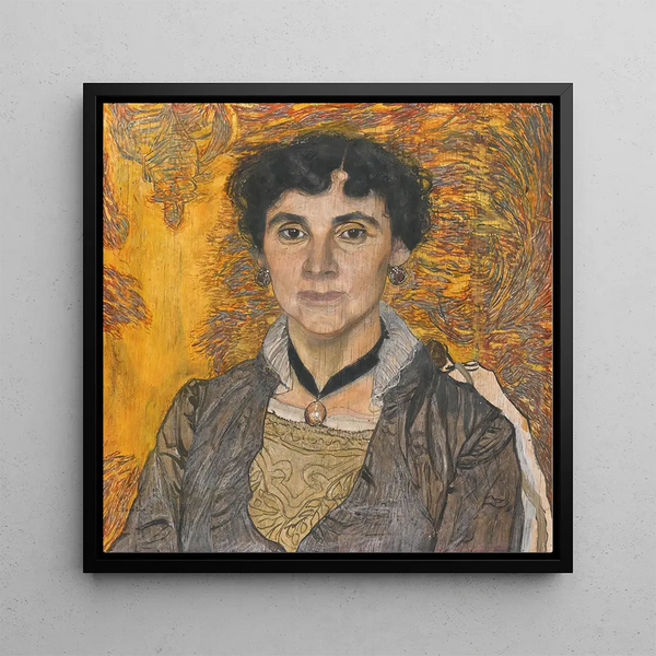 Alexander Yakovlevich Golovin - Portrait Of A Lady.webp
