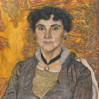 Alexander Yakovlevich Golovin - Portrait Of A Lady.webp