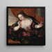 Portrait d'une dame - Cornelis de Vos — kehystetty taideteos seinällä