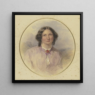 Portrait d'une dame - Victor Müller