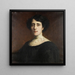 Portrait d'une dame avec un col en dentelle - Franz von Stuck — kehystetty taideteos seinällä