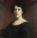 Portrait d'une dame avec un col en dentelle - Franz von Stuck — näkymä teoksesta