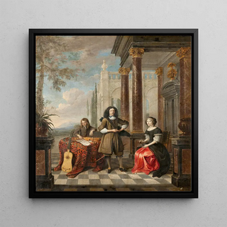 Portrait d'une famille - Hieronimus Janssens