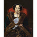 Maalauksen jäljennös Portrait d'une femme - Jean-Léon Gérôme