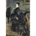 Maalauksen jäljennös Portrait d'une femme, appelée Mme Georges Hartmann - Pierre-Auguste Renoir