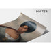 Maalauksen jäljennös Portrait d'une femme au turban bleu - Eugène Delacroix