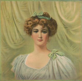 Portrait d'une femme avec des rubans dans les cheveux - Campbell Metzger Jacobson