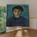 Maalauksen jäljennös Portrait d'une fille - Alexander Kanoldt