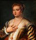 Portrait d'une jeune femme vénitienne - Francesco Montemezzano — näkymä teoksesta