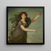 Portrait of a young girl under the traits of Atalanta - Élisabeth Louise Vigée Le Brun — kehystetty taideteos seinällä