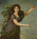 Portrait of a young girl under the traits of Atalanta - Élisabeth Louise Vigée Le Brun — näkymä teoksesta