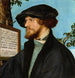 Portrait de Bonifacius Amerbach - Hans Holbein le Jeune — näkymä teoksesta
