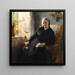 Cecilie Trier née Melchiorin - Bertha Wegmann — kehystetty taideteos seinällä