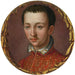 Portrait de Francesco I de Médicis - Alessandro Allori — esillä sisätilassa