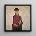 Herbert Reinerin - Egon Schiele — kehystetty taideteos seinällä