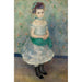 Maalauksen jäljennös Jeanne Durand-Ruelin muotokuva - Pierre-Auguste Renoir