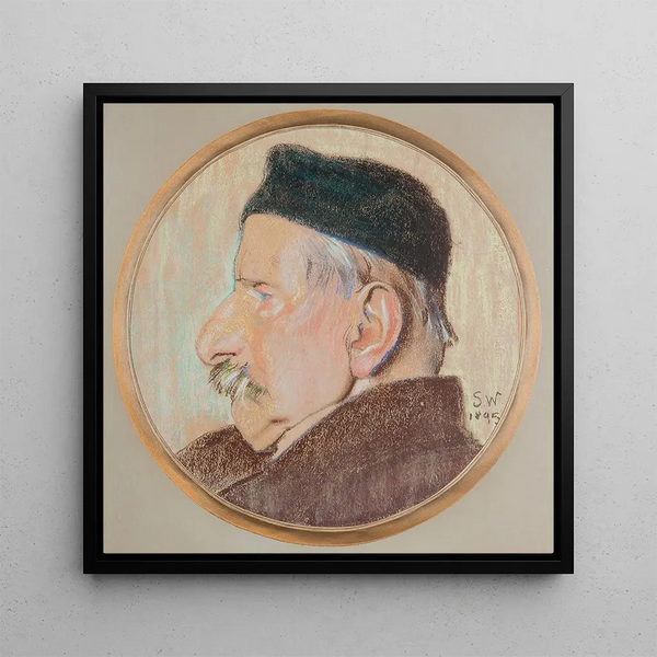 Portrait de Kazimierz Stankiewicz, l'oncle de l'artiste - Stanisław Wyspiański