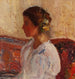 Portrait de Liza Pareska - Witold Wojtkiewicz — näkymä teoksesta