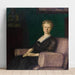 Maalauksen jäljennös Luise Bestehornin muotokuva - Franz von Stuck