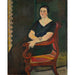 Maalauksen jäljennös Portrait de Madame Germaine Eisenmann (1924) - Suzanne Valadon