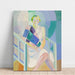 Maalauksen jäljennös Portrait de Madame Heim (1926-1927) - Robert Delaunay