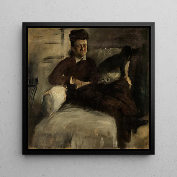 Edgar Degas - Portrait of Madame Jeantaud.webp