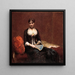 Portrait de Madame Léon Maître - Henri Fantin-Latour — kehystetty taideteos seinällä