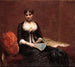 Portrait de Madame Léon Maître - Henri Fantin-Latour — näkymä teoksesta
