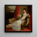 Portrait de Maria Vicenta Sols Lasso de la Vega, duchesse de Fernán Núñez - John James Masquerier — kehystetty taideteos seinällä