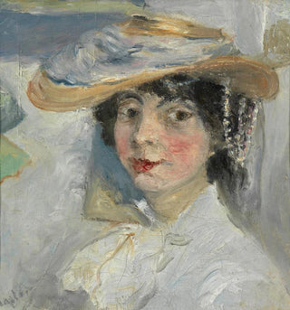 Portrait de Natalia Goncharova - Michael Larionov