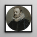 Portrait de Nicolas Rockox - Anthony van Dyck — kehystetty taideteos seinällä