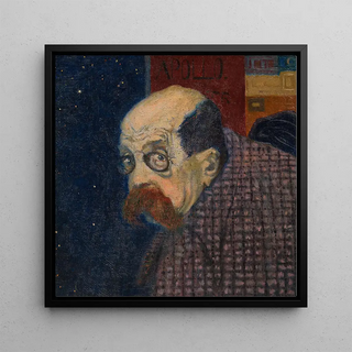 Portrait de Peter Altenberg - Gustav Jagerspacher