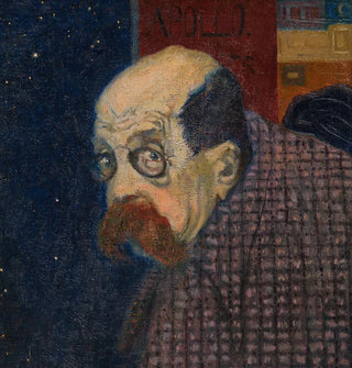 Portrait de Peter Altenberg - Gustav Jagerspacher