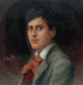 Ren Alexandre 1885-1946 -maalaus, Comédie-Française:n jäsen Tascheron de La Brebis perdue - Louis Douard Fournier — näkymä teoksesta