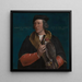 Robert Chesemanin muotokuva - Hans Holbein nuorempi — kehystetty taideteos seinällä