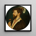 Portrait de Simon George de Cornouailles - Hans Holbein le Jeune — teoksen seinäesittely