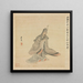 Tao Yuanmingin muotokuva - Chen Hongshou — kehystetty taideteos seinällä