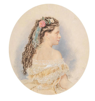 Josef Kriehuber - Frauenportrt.webp