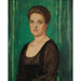 Maalauksen jäljennös Muotokuva naisesta (Martha Butzer) - Franz von Stuck