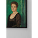 Maalauksen jäljennös Muotokuva naisesta (Martha Butzer) - Franz von Stuck