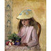 Maalauksen jäljennös Portrait de la fille de l'artiste - Camille Pissarro