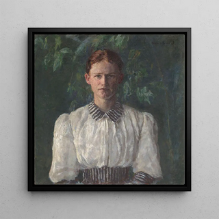 Portrait de la peintre Helga Ring - Signe Scheel