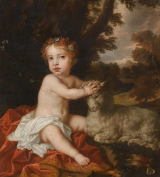Portrait de la princesse Isabelle 1676-1680 fille du roi Jacques II et de Marie de Modène - Sir Peter Lely