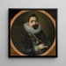 Portrait double de Johann Christoph Oelhofen - Lorenz Strauch — teoksen seinäesittely