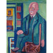 Maalauksen jäljennös Muotokuva Maalaus tohtori Carl Hagemann - Ernst Ludwig Kirchner