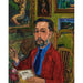 Maalauksen jäljennös Poeti Joachim Gasquetin - Raoul Dufy