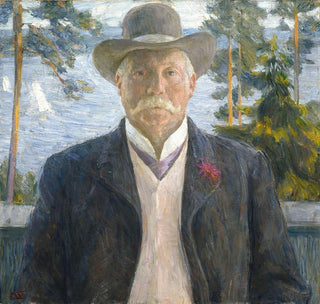 Portrait du compositeur Thorvald Lammers - Erik Werenskiold