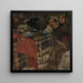 Jules Pascin - Arthur Grimm -taiteilijan muotokuva — kehystetty taideteos seinällä