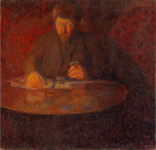 Portrait du peintre Wilhelm Wetlesen - Thorvald Erichsen